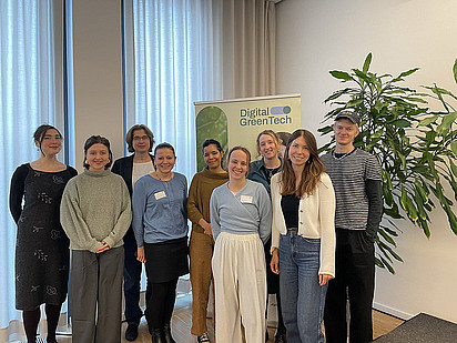 Gruppenfoto vom Digital GreenTech Team
