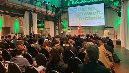 Eröffnung der Digital GreenTech Konferenz 2023.