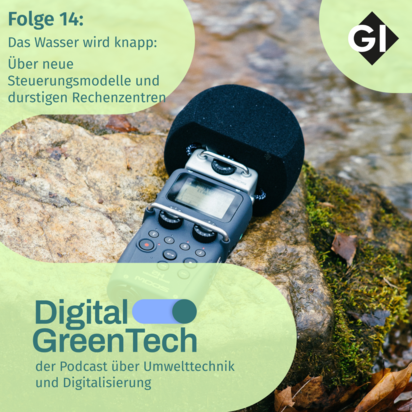 Podcastcover zur 14. Folge des Digital GreenTech Podcasts