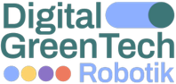 digital green tech robotik